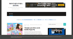 Desktop Screenshot of montajesparafotos.org