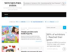 Tablet Screenshot of montajesparafotos.org